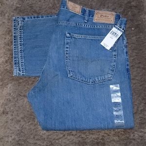 Mens polo jeans
